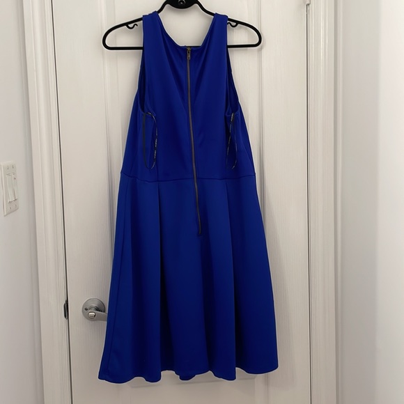 Dark Blue Party Dress - Picture 3 of 3